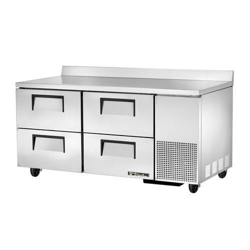 True Mfg. - General Foodservice TWT-67D-4-HC Refrigerated Counter, Work Top