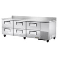 True Mfg. - General Foodservice TWT-93D-6-HC Refrigerated Counter, Work Top