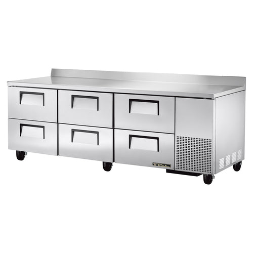 True Mfg. - General Foodservice TWT-93D-6-HC Refrigerated Counter, Work Top