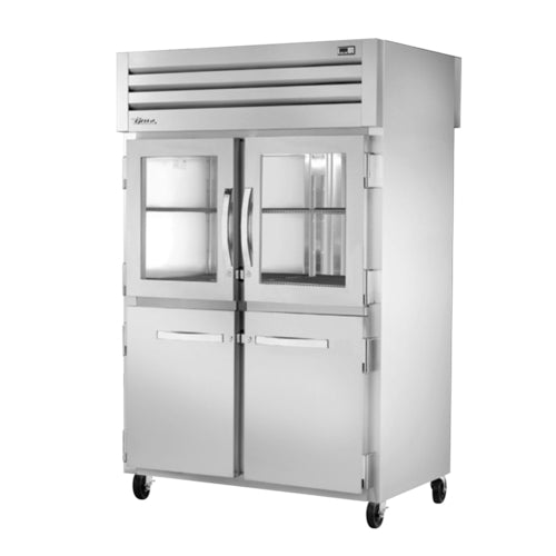 True Mfg. - General Foodservice STA2RPT-2HG/2HS-2S-HC Refrigerator, Pass-Thru