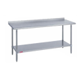 Duke Manufacturing 316S-30120-2R Work Table, 109" - 120", Stainless Steel Top