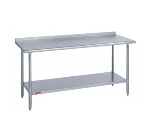 Duke Manufacturing 416-3084-2R Work Table,  73" - 84", Stainless Steel Top