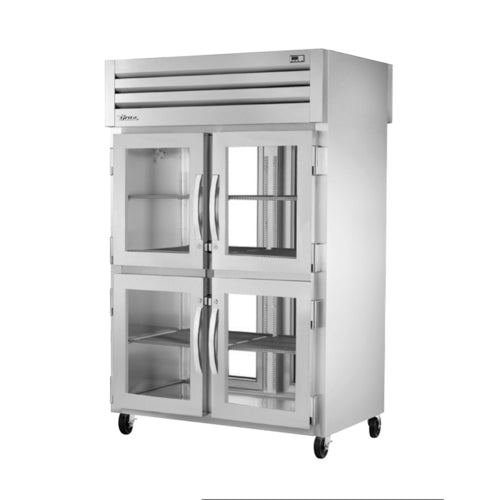 True Mfg. - General Foodservice STR2RPT-4HG-2G-HC Refrigerator, Pass-Thru