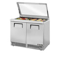 True Mfg. - General Foodservice TFP-48-18M-HC~FGLID Refrigerated Counter, Mega Top Sandwich / Salad Unit
