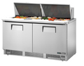 True Mfg. - General Foodservice TFP-64-24M-HC Refrigerated Counter, Mega Top Sandwich / Salad Unit