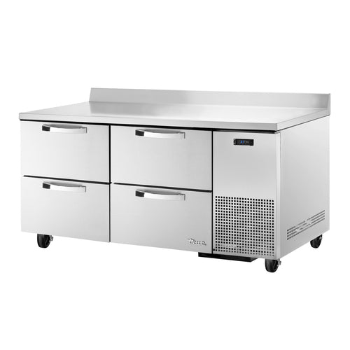 True Mfg. - General Foodservice TWT-67D-4-HC~SPEC3 Refrigerated Counter, Work Top