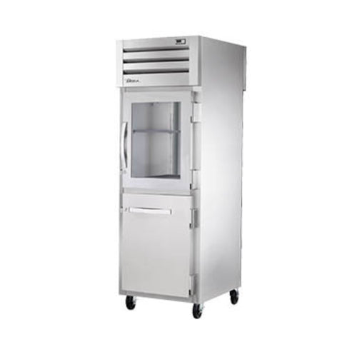 True Mfg. - General Foodservice STG1RPT-1HG/1HS-1S-HC Refrigerator, Pass-Thru