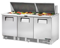 True Mfg. - General Foodservice TFP-72-30M-HC Refrigerated Counter, Mega Top Sandwich / Salad Unit