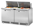 True Mfg. - General Foodservice TFP-64-24M-HC~SPEC3 Refrigerated Counter, Mega Top Sandwich / Salad Unit
