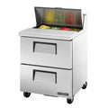 True Mfg. - General Foodservice TSSU-27-08D-2-HC Refrigerated Counter, Sandwich / Salad Unit