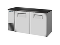 True Mfg. - General Foodservice TBB24-60-2S-Z1-BST-S-1 Back Bar Cabinet, Refrigerated