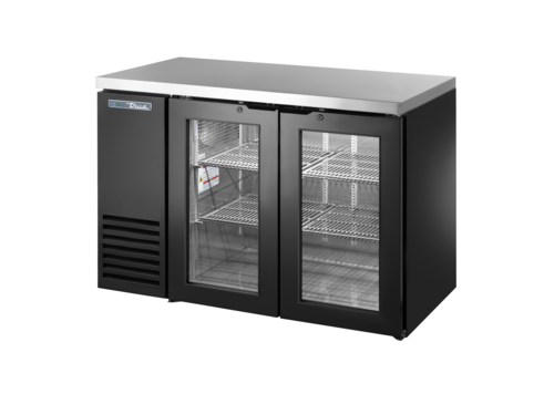 True Mfg. - General Foodservice TBB24-48-2G-Z1-SFT-B-1 Back Bar Cabinet, Refrigerated