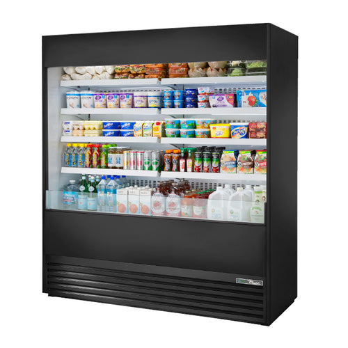 True Mfg. - General Foodservice TOAM-72-HC~NSL01 Merchandiser, Open Refrigerated Display