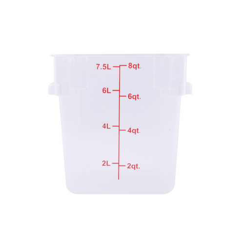 CAC FS1P-SQ8C Food Storage Container