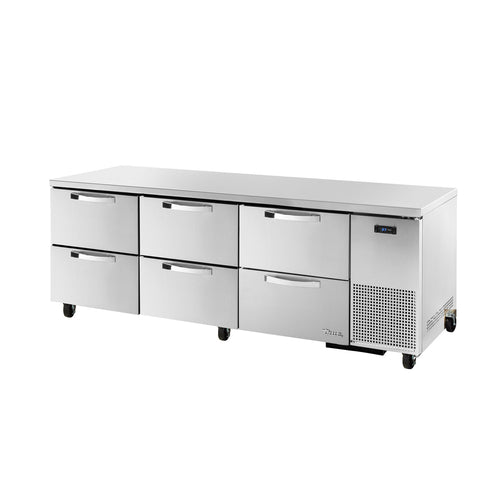 True Mfg. - General Foodservice TUC-93D-6-HC~SPEC3 Refrigerator, Undercounter, Reach-In