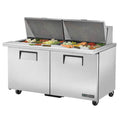 True Mfg. - General Foodservice TSSU-60-24M-B-ST-HC Refrigerated Counter, Mega Top Sandwich / Salad Unit