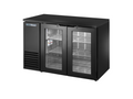 True Mfg. - General Foodservice TBB24-48-2G-Z1-BST-B-1 Back Bar Cabinet, Refrigerated