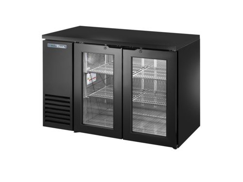 True Mfg. - General Foodservice TBB24-48-2G-Z1-BST-B-1 Back Bar Cabinet, Refrigerated