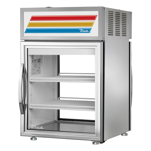 True Mfg. - General Foodservice GDM-05PT-S-HC~FGD01 Refrigerator, Merchandiser, Countertop