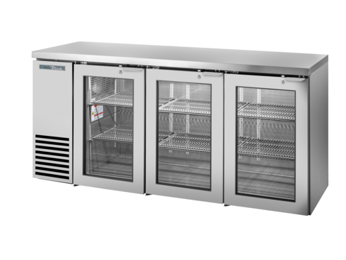 True Mfg. - General Foodservice TBB24-72-3G-Z1-SFT-S-1 Back Bar Cabinet, Refrigerated