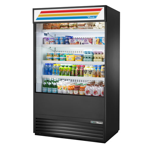 True Mfg. - General Foodservice TOAM-48-HC~TSL01 Merchandiser, Open Refrigerated Display