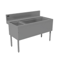 Advance Tabco PRC-24-42R Underbar Ice Bin/Cocktail Station, Bottle Well Bin