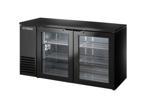 True Mfg. - General Foodservice TBB24-60-2G-Z1-BST-B-1 Back Bar Cabinet, Refrigerated