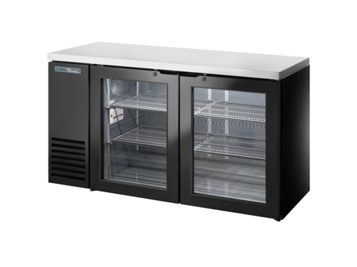 True Mfg. - General Foodservice TBB24-60-2G-Z1-SFT-B-1 Back Bar Cabinet, Refrigerated