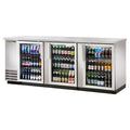 True Mfg. - General Foodservice TBB-4G-S-HC-LD Back Bar Cabinet, Refrigerated