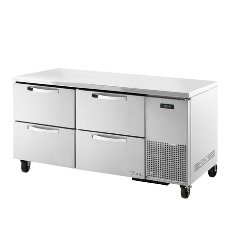 True Mfg. - General Foodservice TUC-67D-4-HC~SPEC3 Refrigerator, Undercounter, Reach-In
