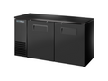 True Mfg. - General Foodservice TBB24-60-2S-Z1-BST-B-1 Back Bar Cabinet, Refrigerated