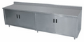 Advance Tabco EHK-SS-2410M Work Table, Cabinet Base Hinged Doors