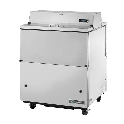 True Mfg. - General Foodservice TMC-34-S-DS-SS-HC Milk Cooler / Station