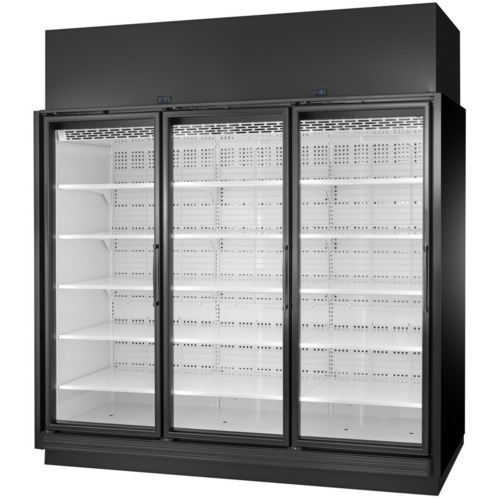 True Mfg. - Retail Merchandisers TRM3M-YN-BLK-WHT-1BLKRRR-4 Refrigerator, Merchandiser
