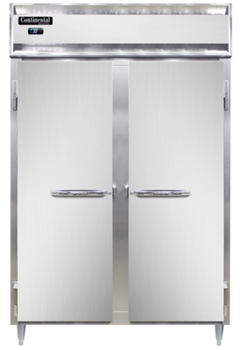 Continental D2RNSSPT-SD-GD Refrigerator, Pass-Thru