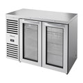 True Mfg. – Premier Bar TBR48-RISZ1-L-S-GG-1 Back Bar Cabinet, Refrigerated