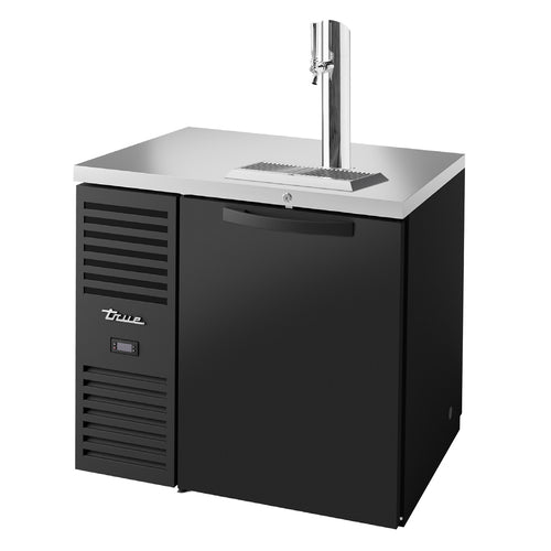 True Mfg. – Premier Bar TDR36-PTSZ1-L-B-S-S-1 Draft Beer Cooler