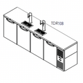 True Mfg. – Premier Bar TDR108-RI Draft Beer Cooler