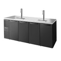 True Mfg. – Premier Bar TDR92-RISZ1-L-B-SSSS-1 Draft Beer Cooler