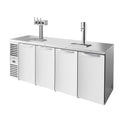 True Mfg. – Premier Bar TDR92-RISZ1-L-S-SSSS-1 Draft Beer Cooler