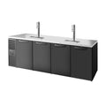 True Mfg. – Premier Bar TDR108-RISZ1-L-B-SSSS-1 Draft Beer Cooler