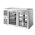 True Mfg. – Premier Bar TBR60-PTSZ1-L-S-GG-GG-1 Back Bar Cabinet, Refrigerated, Pass-Thru