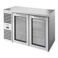 True Mfg. – Premier Bar TBR52-RISZ1-L-S-GG-1 Back Bar Cabinet, Refrigerated