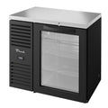 True Mfg. – Premier Bar TBR36-RISZ1-L-B-G-1 Back Bar Cabinet, Refrigerated