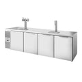 True Mfg. – Premier Bar TDR108-RISZ1-L-S-SSSS-1 Draft Beer Cooler