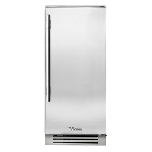 True Mfg. – Residential TUI-15-R-SS-D Ice Maker with Bin, Cube-Style
