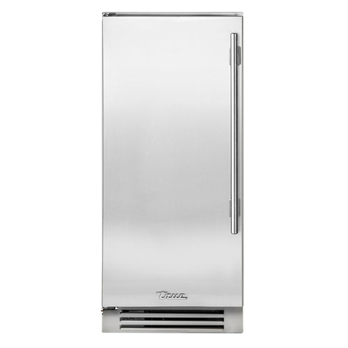 True Mfg. – Residential TUI-15-L-SS-D Ice Maker with Bin, Cube-Style