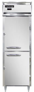 Continental DL1W-SA-PT-HD-SD-GD Heated Cabinet, Pass-Thru