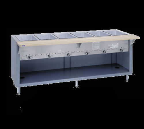 Duke Manufacturing G-6-CBSS Serving Counter, Hot Food, Gas