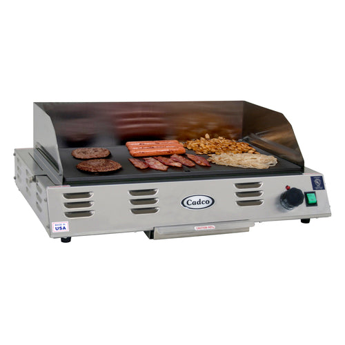 Cadco CG-20 Griddle, Electric, Countertop
